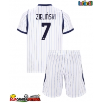 Camisa de Futebol Inter Milan Piotr Zielinski #7 Equipamento Secundário Infantil 2026-27 Manga Curta (+ Calças curtas)